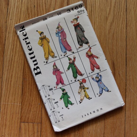Vintage Butterick Children's Costume patterns - Picture 2 of 9